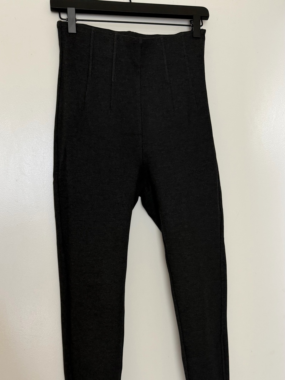 Zara grey High-Waist Leggings